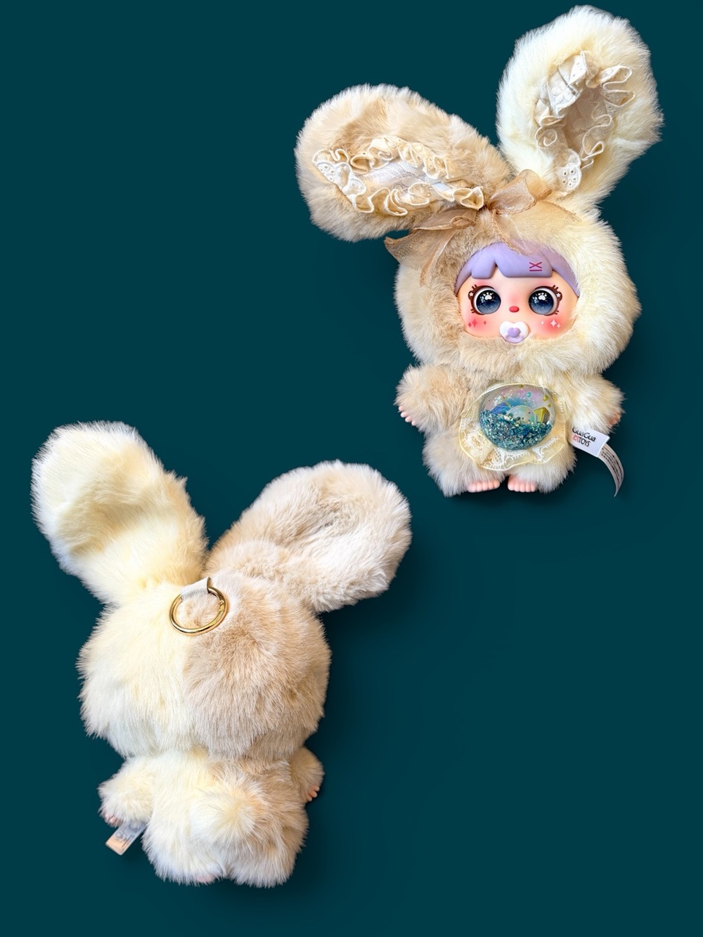 GuaGua Toys Sugar Rabbit Magic Secret Realm Plush Pendant Cookie Bunny - Picture 7 of 17